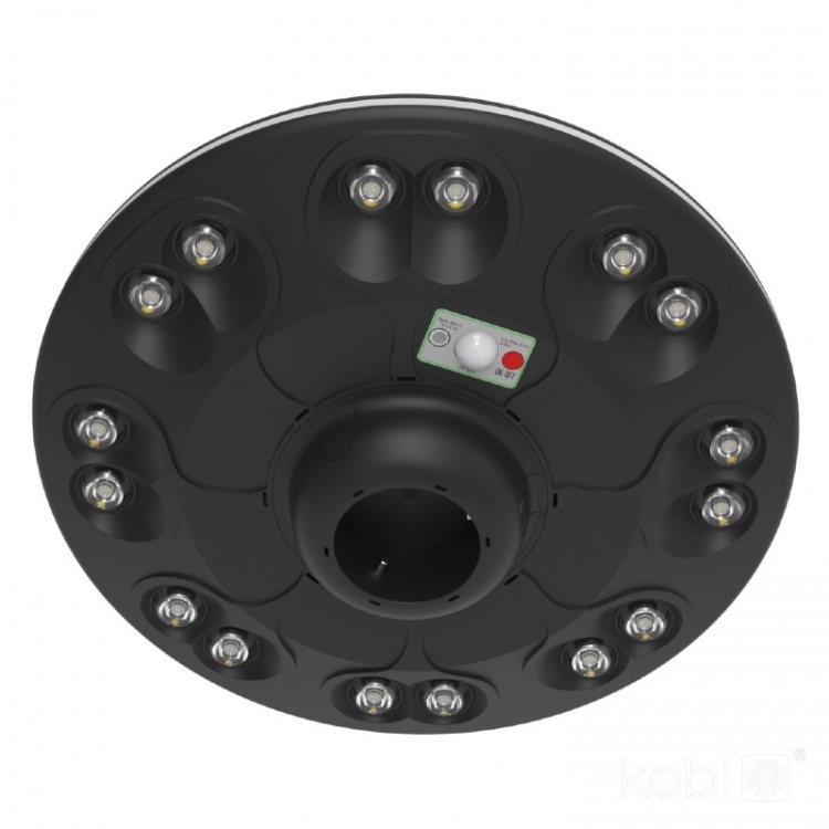 Oprawa parkowa Solar LED LUVIA 15W 4000K IP54 LED2B