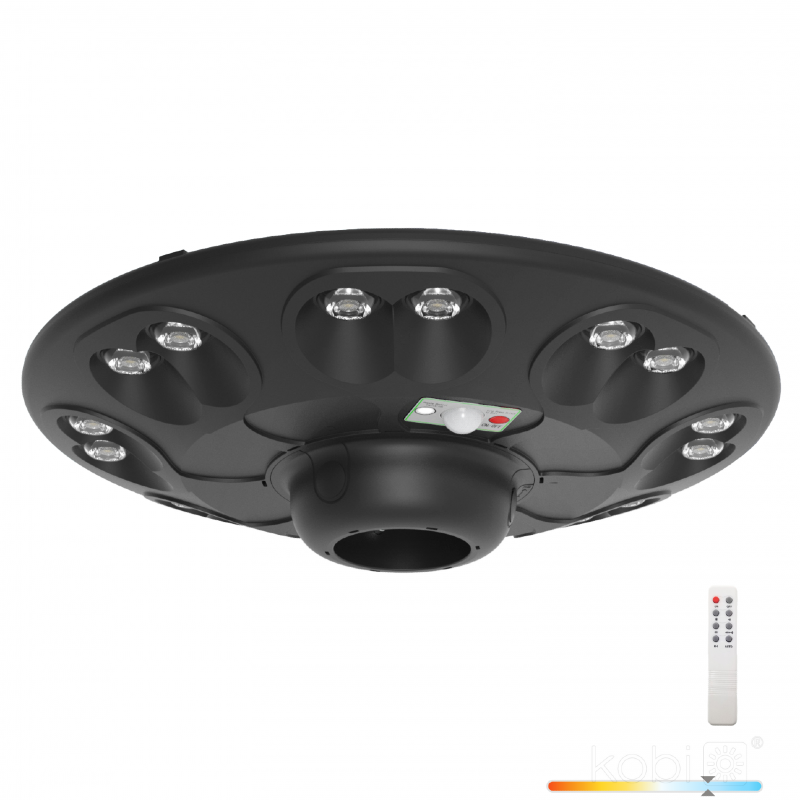 Oprawa parkowa Solar LED LUVIA 15W 6500K IP54 LED2B bok