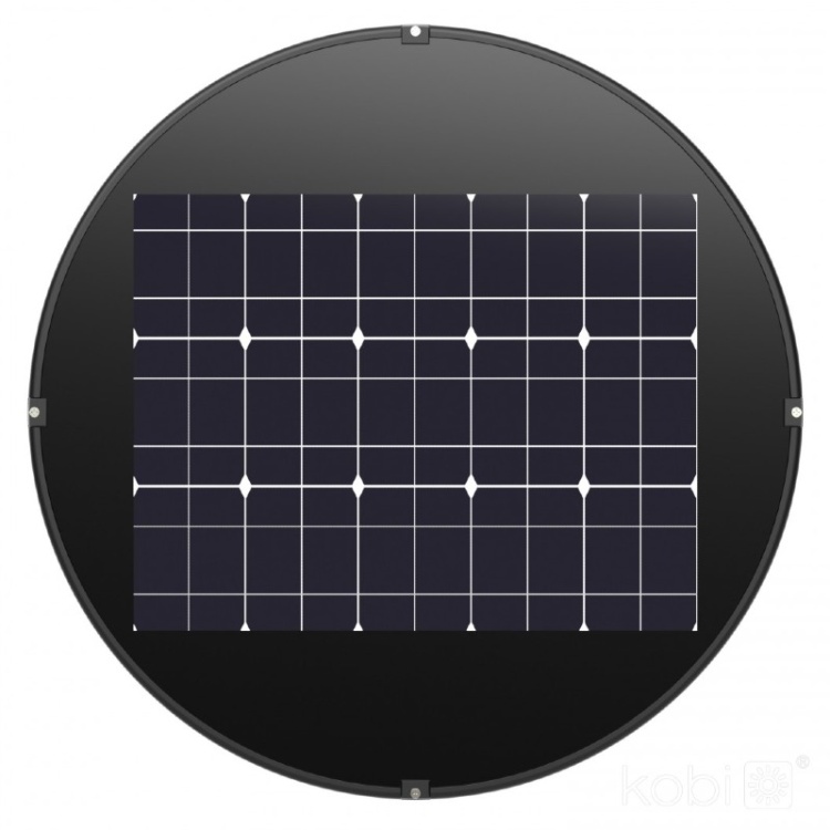 Oprawa parkowa Solar LED LUVIA 15W 6500K IP54 LED2B panel solarny