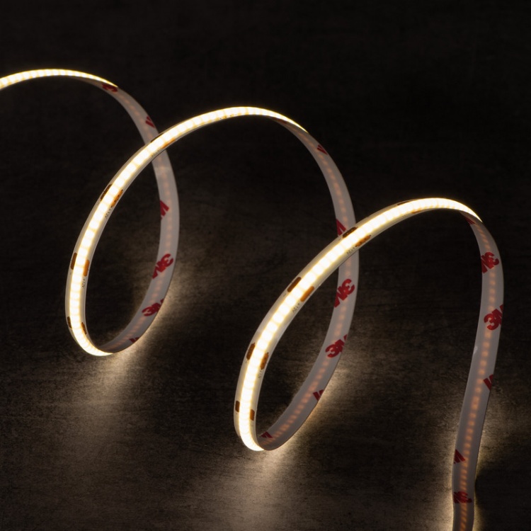 Taśma LED LCOB 12V 3W/1m biała neutralna 4000K 5m 316lm/1m IP00 Kanlux 39161