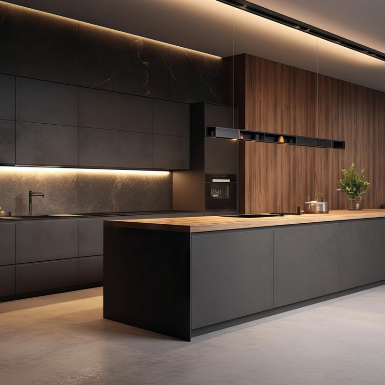 Taśma LED LCOB 24V 3W/1m biała ciepła 3000K 5m 276lm/1m IP65 Kanlux 3916 aranżacja