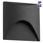 Oprawa przyschodowa LED EXIN 2.5W 3000K 50lm szara kwadratowa IP65 Kanlux 39128