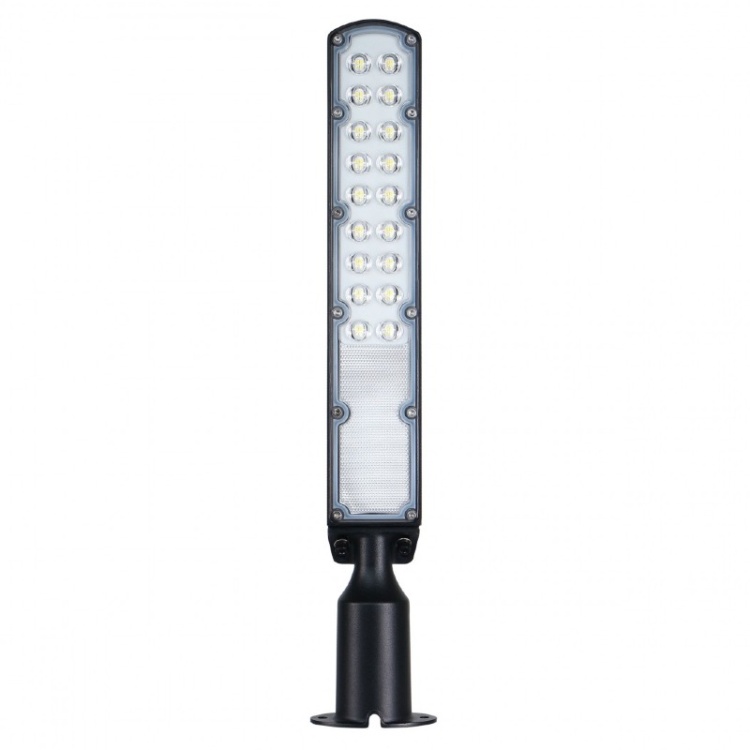 Oprawa uliczna LED STREETOS SLIM 50W czarna front