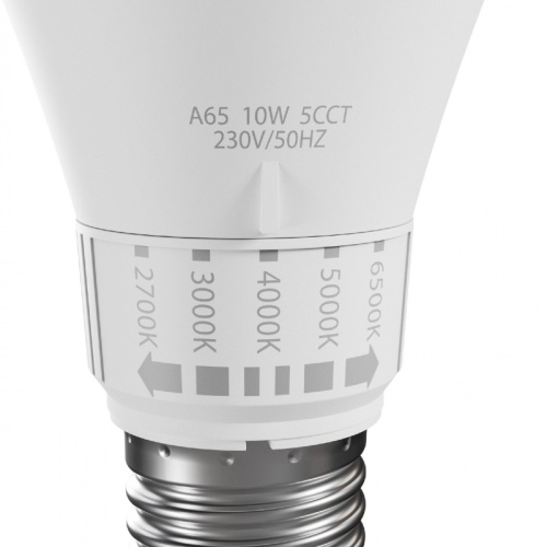 LED GLS E-27 230V 10W 5CCT SPECTRUM regulacja