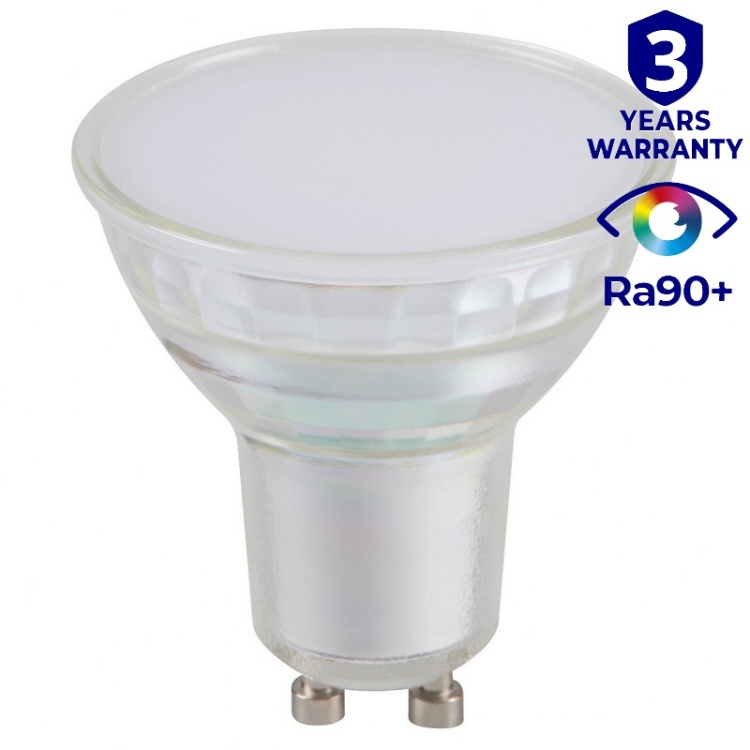 Żarówka LED IQ-LED GU10 4.9W 550lm b. ciepła 2700K CRI90+ 120º Kanlux 35256