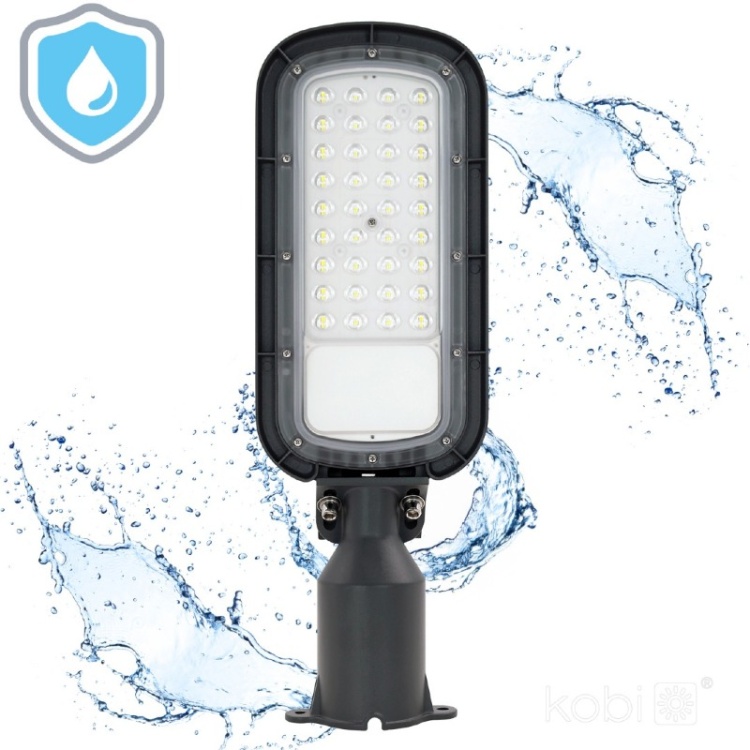 Oprawa drogowa LED BRELUXO 50W 4000K IP65 Kobi Premium wodoszczelność