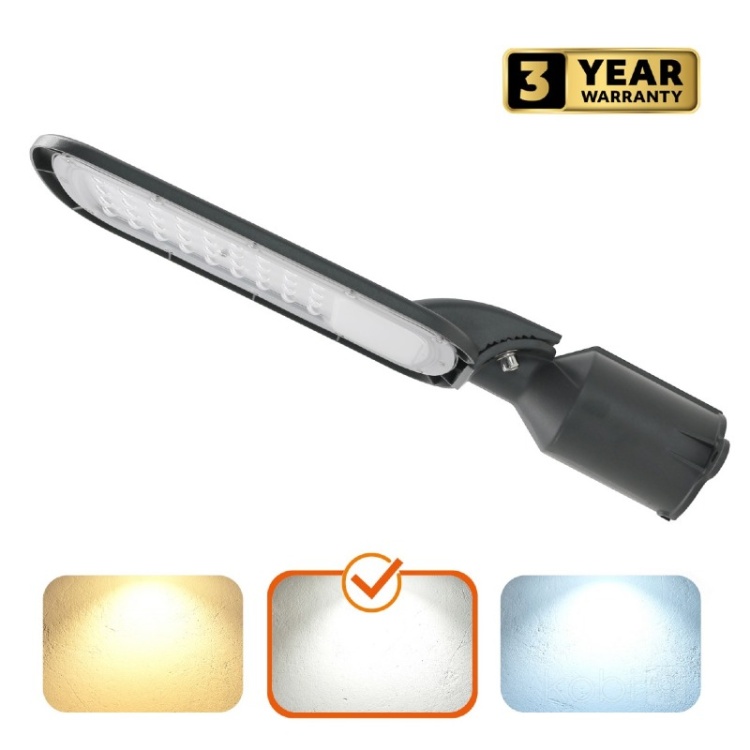 Oprawa drogowa LED BRELUXO 50W 4000K IP65 Kobi Premium barwa światła