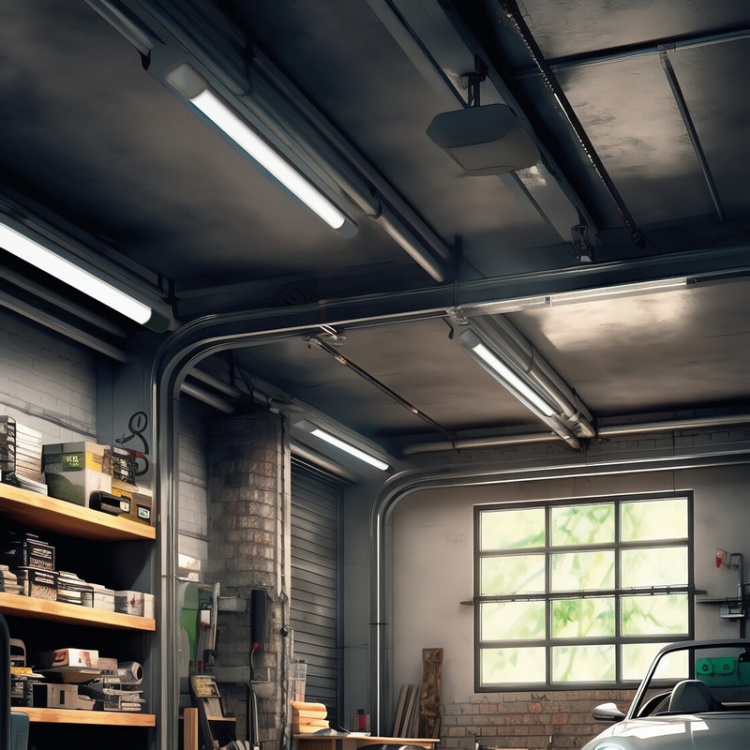 Oprawa liniowa LED NOBEN 36W 4030lm 3CCT IP54 Kanlux 39500 aranżacja AI