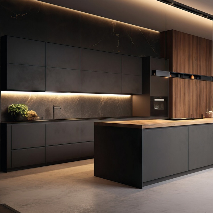 Taśma LED LCOBL 24V 7.5W/1m biała ciepła 3000K 20m 640lm/1m IP00 Kanlux 38917 aranżacja