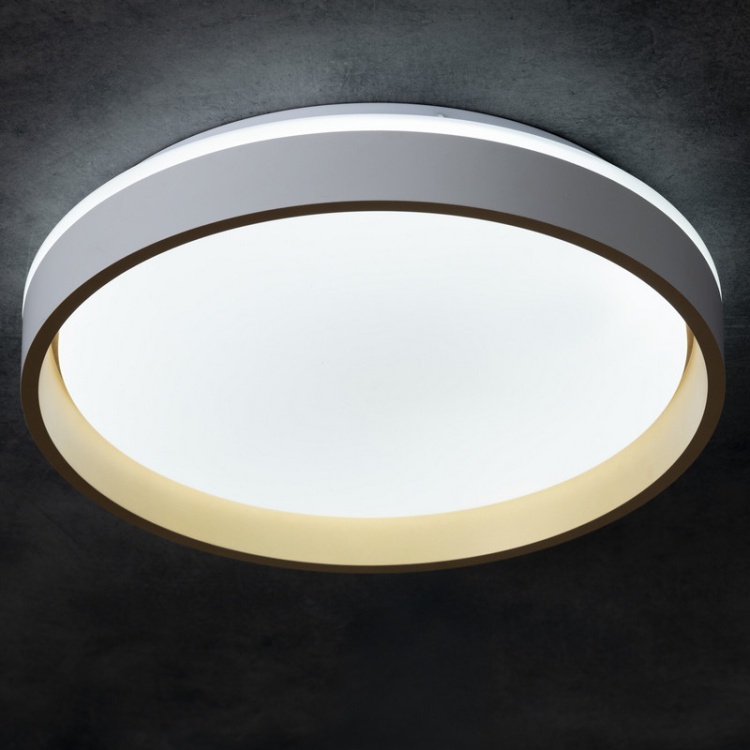Plafon sufitowy LED SOLN 25W CCT 1460lm ściemnialna biało-złoty Kanlux barwa zimna