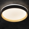 Plafon sufitowy LED SOLN 25W CCT 1460lm ściemnialna czarno-złoty Kanlux barwa neutralna