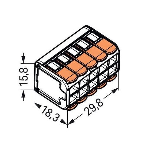 Złączka WAGO 221-420