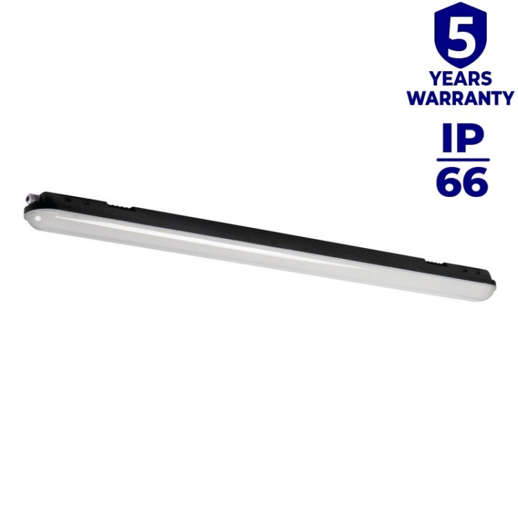 Oprawa pyłoszczelna LED MAH MAX 120cm 38W 6080lm 4000K czarna IP65 Kanlux 38469