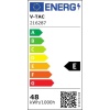 Oprawa Hermetyczna LED V-TAC G-SERIES 150cm 48W 120Lm/W VT-1574 4000K 5760lm karta energetyczna