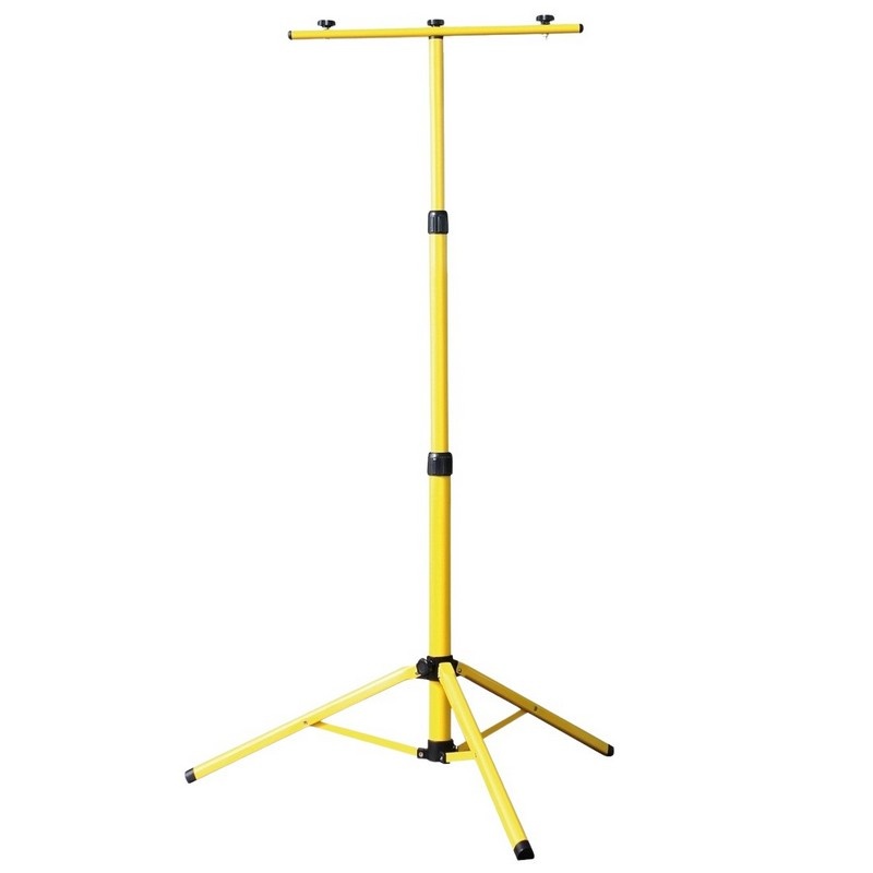 Statyw teleskopowy GTV OH-ST2500-23 do naświetlaczy LED/halogenowych 2×100W stalowy 67–164cm GTV