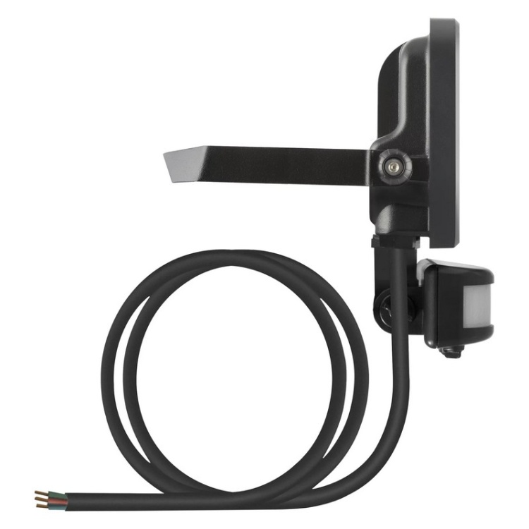 Naświetlacz LED FL PFM 10W 4000K SYM 100 S BK 1200lm IP65 z czujnikiem Ledvance bok