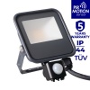 Naświetlacz LED z czujnikiem ruchu 10W 4000K 1200lm IP44 Kanlux 33885 5 lat gwarancji