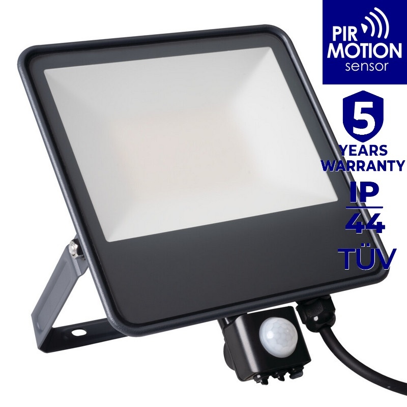 Naświetlacz LED z czujnikiem ruchu 50W 4000K 6000lm IP44 Kanlux 33888 5 lat gwarancji