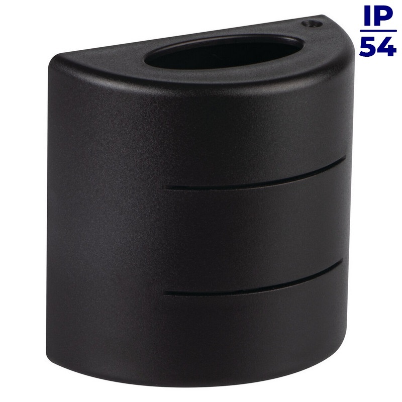 Oprawa elewacyjna REFAZI 6W 60lm 4000K czarna IP54 Kanlux 39185