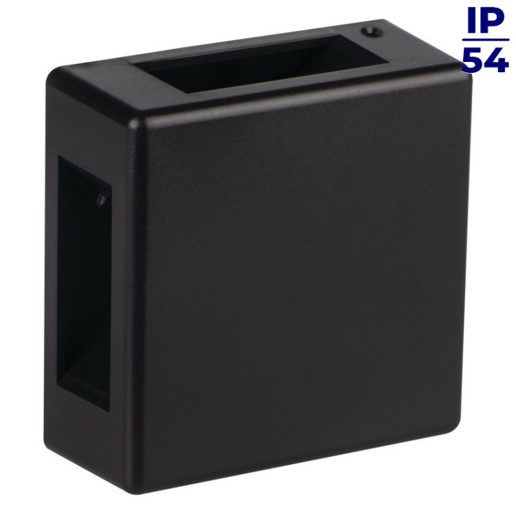 Oprawa elewacyjna REFAZI 6W 180lm 4000K czarna IP54 Kanlux 39182
