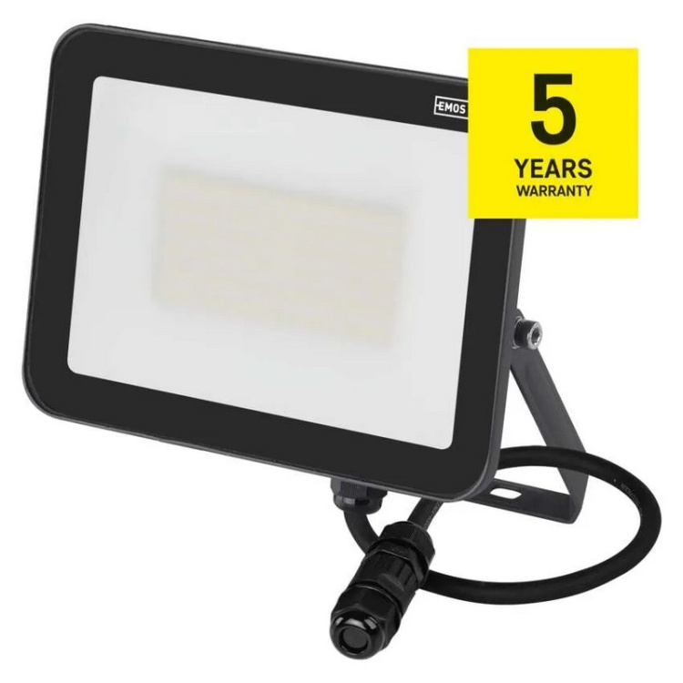 Naświetlacz LED PROFI 50W neutralna biel 4000K 5500lm IP65 Emos ZS2642 5 lat gwarancji
