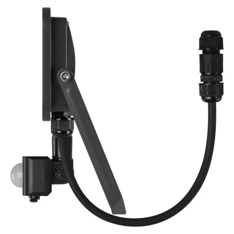 Naświetlacz LED PROFI PIR ZS2722 20W 4000K 2200lm 14cm Emos bok