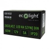 Zasilacz LED PREMIUM DIN 12V 60W IP20 opakowanie – ECOLIGHT