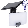 Lampa solarna FL SOLNAR LED 8W z czujnikiem ruchu 800lm IP54 4000K 2000mAh czarna Kanlux 36605