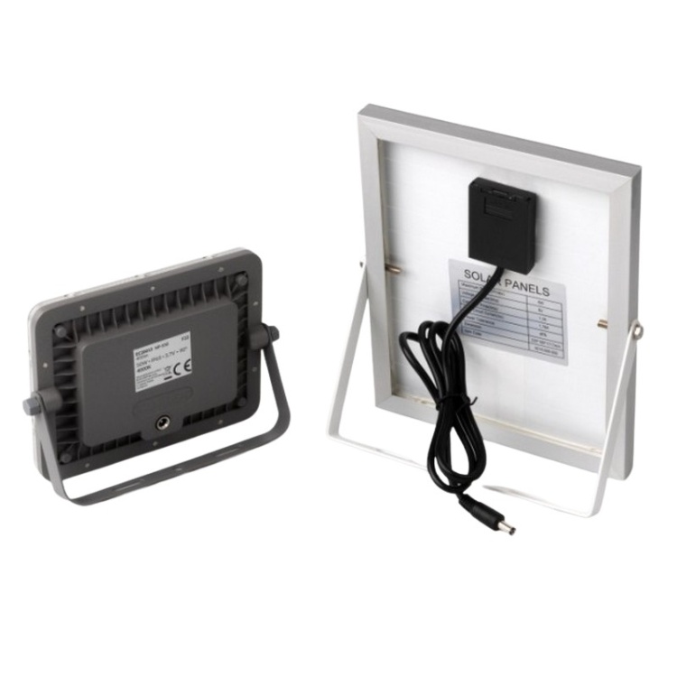 Naświetlacz solarny LED 50W 4000K 400lm IP65 90° EC20013 ECOlight tył
