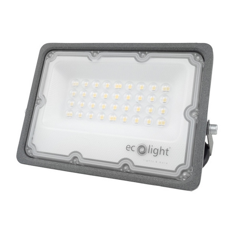 Naświetlacz LED PREMIUM 30W 4000K 3000lm IP65 90° EC20490 ECOlight