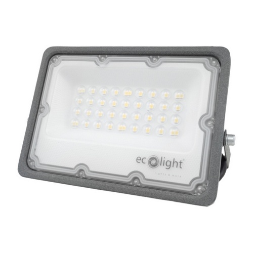 Naświetlacz LED PREMIUM 30W 4000K 3000lm IP65 90° EC20490 ECOlight