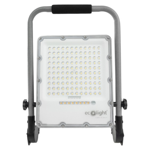 Naświetlacz przenośny LED 30W 5000K 900lm IP65 90° EC20495 ECOlight front