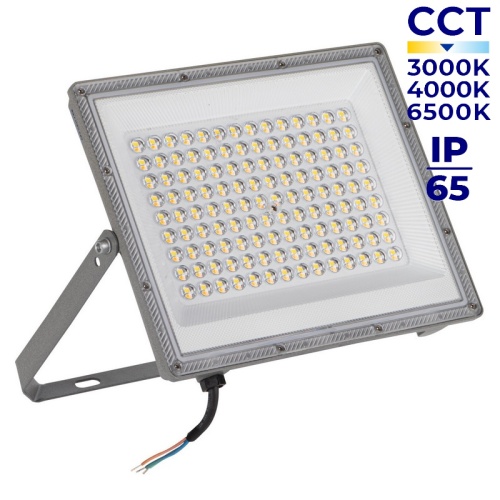 Naświetlacz LED ACETE 100W CCT 10800lm IP65 szary Kanlux 38494