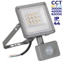 Naświetlacz LED ACETE SE 10W CCT 1080lm z czujnikiem ruchu IP65 szary Kanlux 38490
