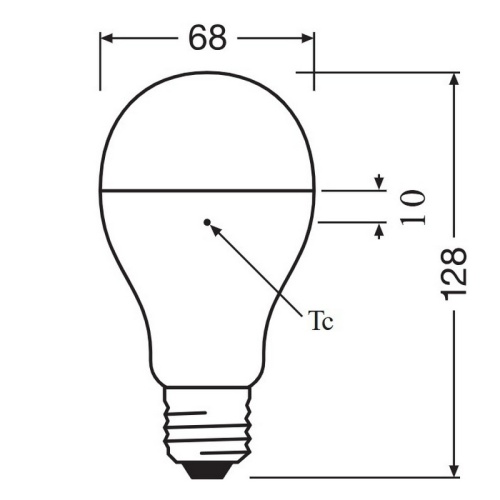 Żarówka LED LEDVANCE LED VALUE CLAS A 150 19W 3000K 2452lm E27 wymiary – zamiennik 150W, ciepła biała
