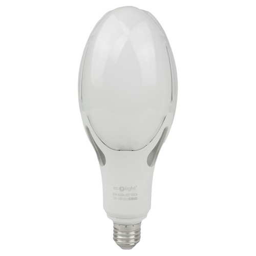 Żarówka LED przemysłowa Ecolight Rocket E27→E40 40W 4000K 4000lm 300° – neutralna barwa światła