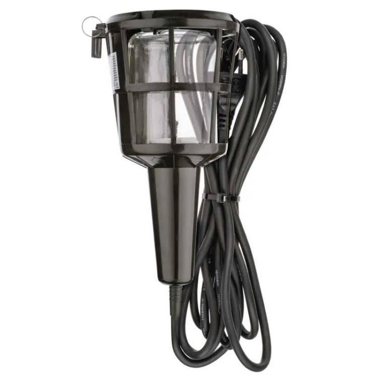 Lampa warsztatowa E27 230V 60W przewód 5M Emos P4203