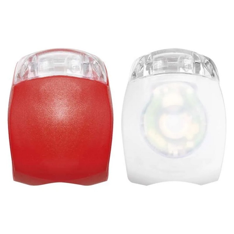 Lampki rowerowe EMOS LED – silikonowy uchwyt i długi czas pracy