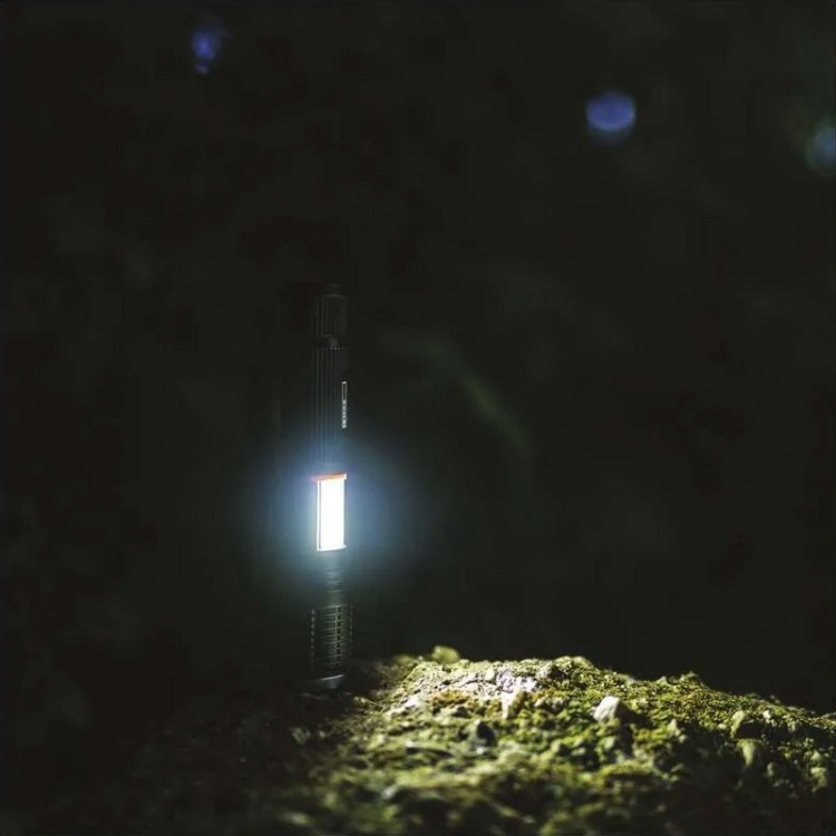 Latarka P3111 LED 5W + 3W COB 230 lm 3x AAA z zoomem EMOS boczne światło