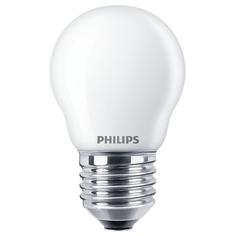 Żarówka LED PHILIPS CorePro LEDLuster 6.5W 4000K 806lm P45 E27 Frosted
