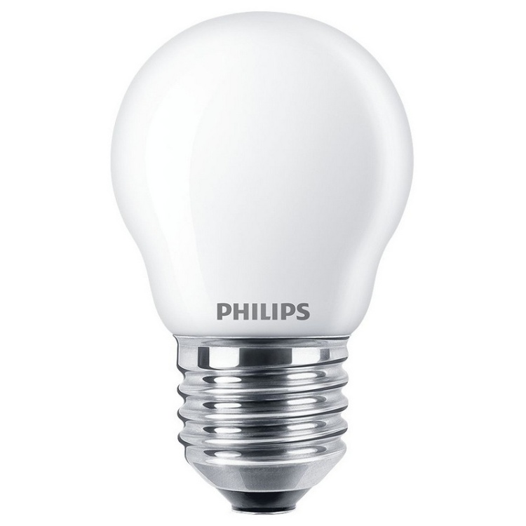 Żarówka LED PHILIPS CorePro LEDLuster 6.5W 4000K 806lm P45 E27 Frosted