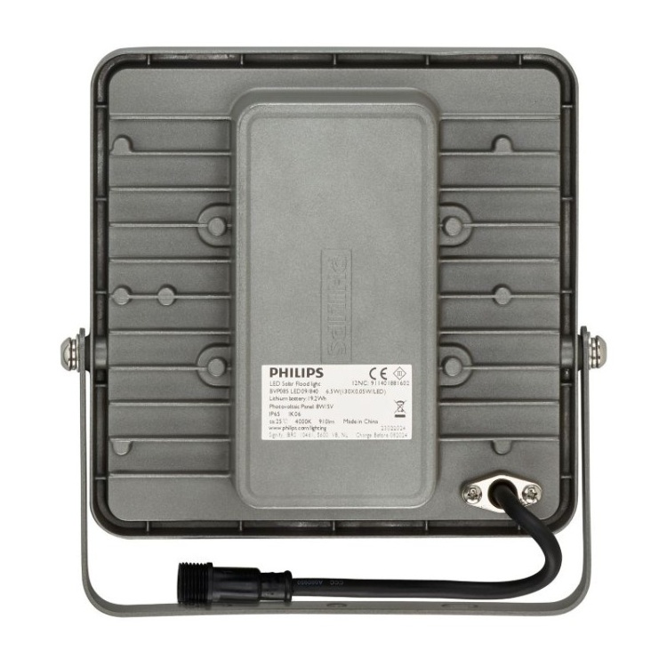 PHILIPS BVP085 LED09/840 – aluminiowa obudowa IP65 i panel solarny