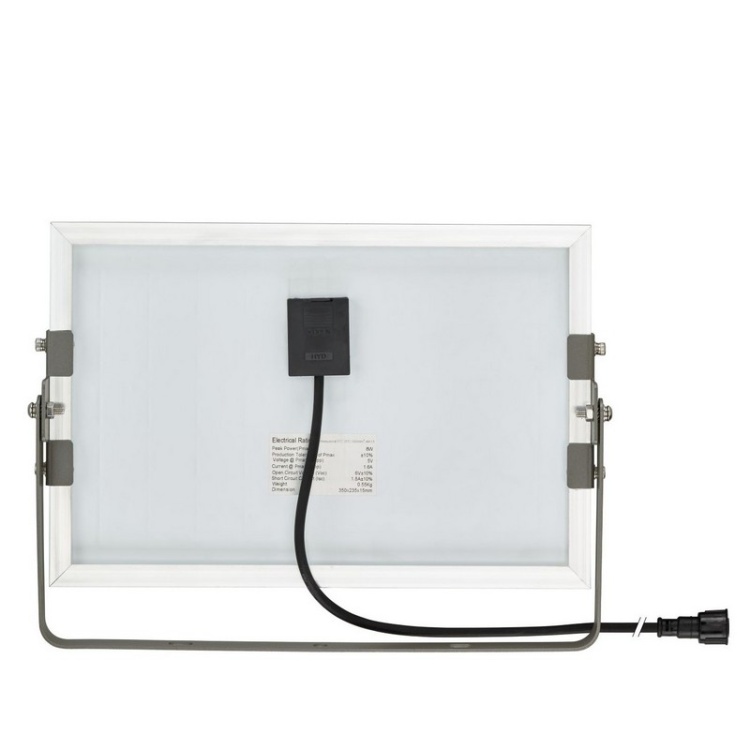 Naświetlacz solarny LED PHILIPS 6,5W 910lm 4000K z pilotem tył