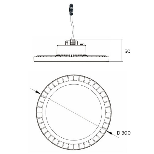 PILA High-bay G2 BY007P LED200S/840 – oprawa przemysłowa LED 200W 4000K IP65 IK06