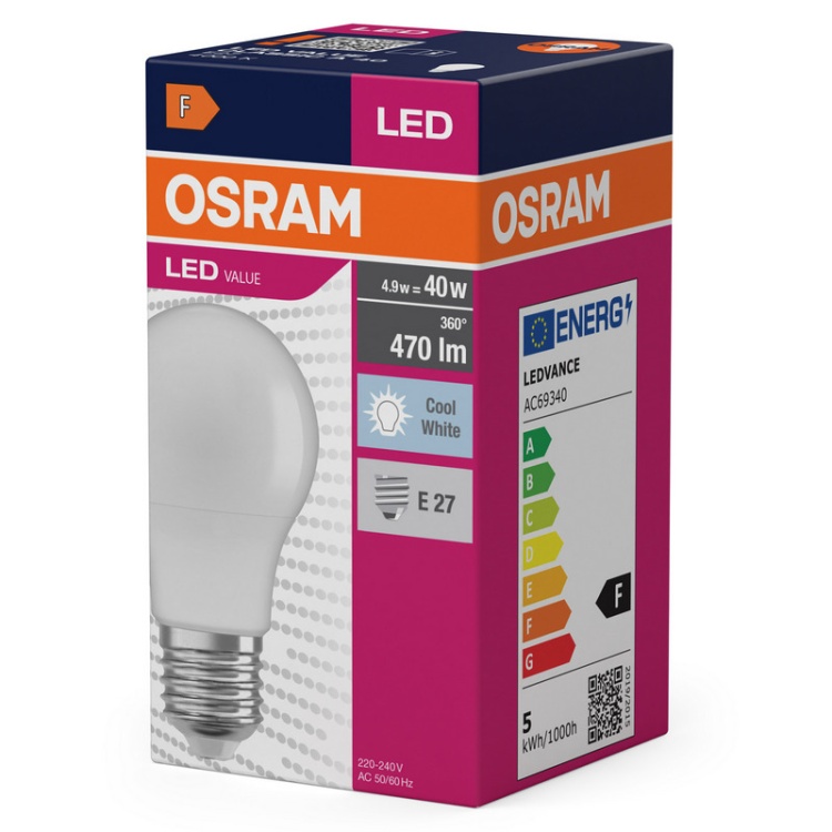 Żarówka LED LEDVANCE Classic A 4.9W E27 w opakowaniu