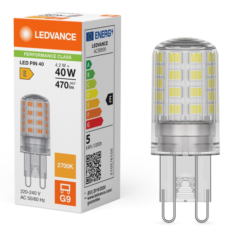 Kompaktowa żarówka LED G9 LEDVANCE 4,2W