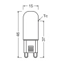 Żarówka OSRAM G9 46×15 mm 1.8W 827 Clear