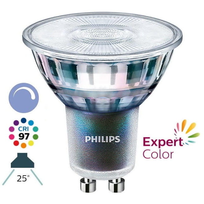 Reflektor LED Philips ExpertColor GU10 5.5W 2700K 25°