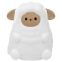 Lampka nocna LED RGB Mary’s „Mała Owieczka” przód – silikonowa, dotykowa, 3000K