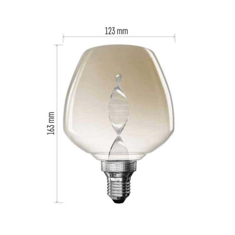 Żarówka E27 3,5W flame EMOS